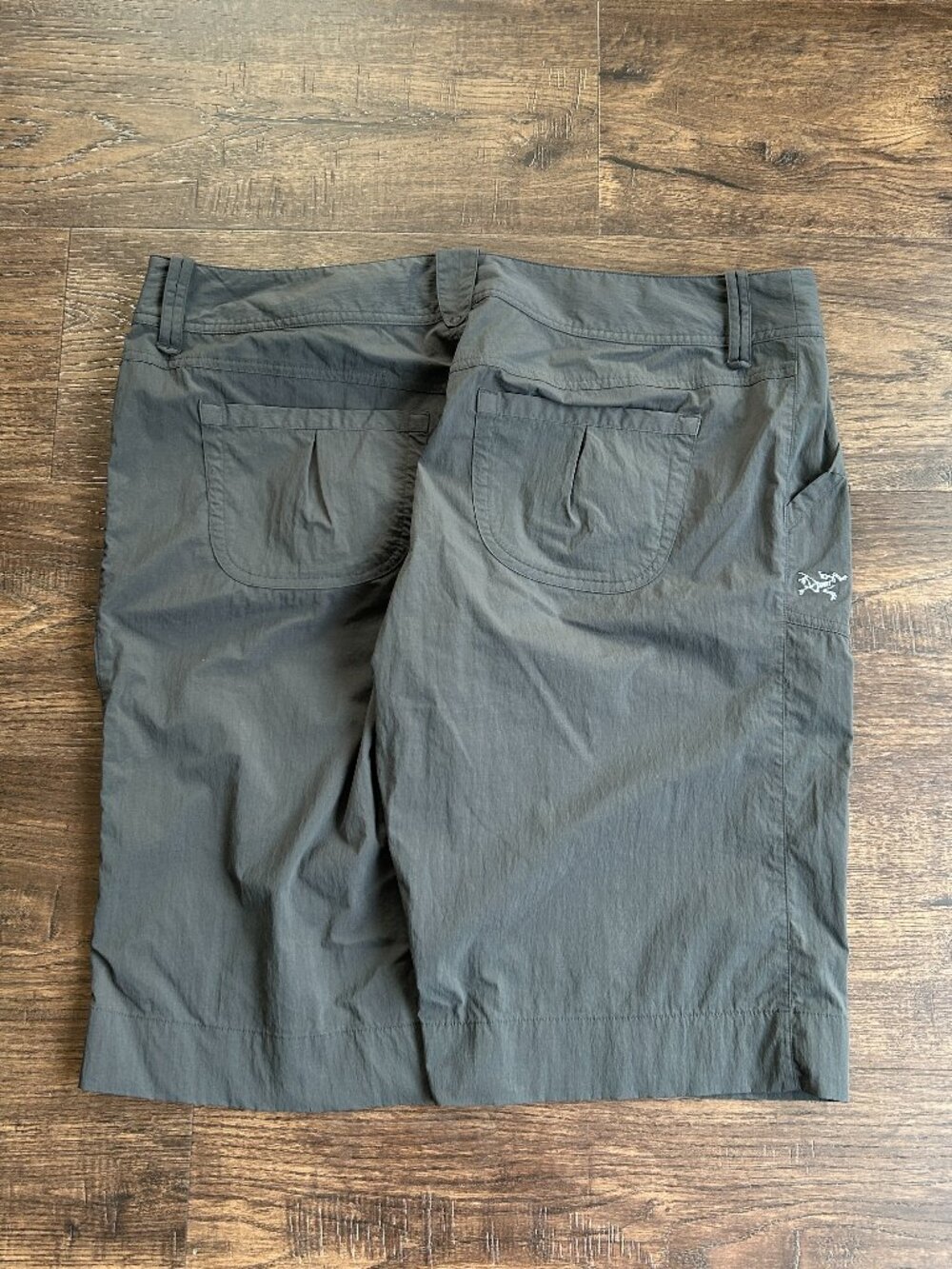 Arc'teryx Hiking Outdoor Gorpcore Gray Women's Shorts - Size 12